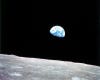 Apollo 8's famous Earthrise