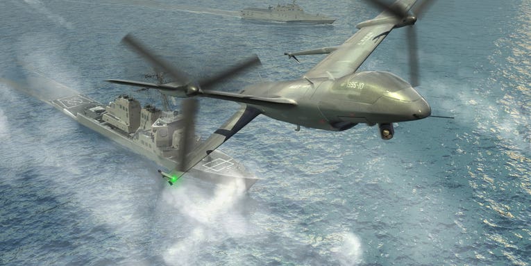 Navy’s Long-Range Drone Will Patrol The Oceans Of The Future