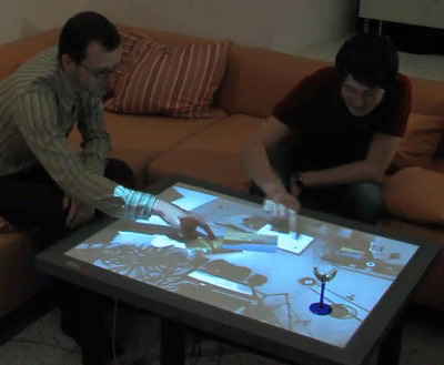 Multi-Touch Coffee Table Concept Is One Sweet Universal Remote