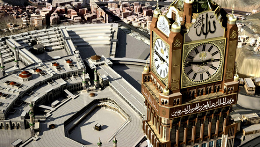 Saudi Arabia Unveils World’s Biggest Clock in Mecca, Hopes to Replace Greenwich with ‘Mecca Time’