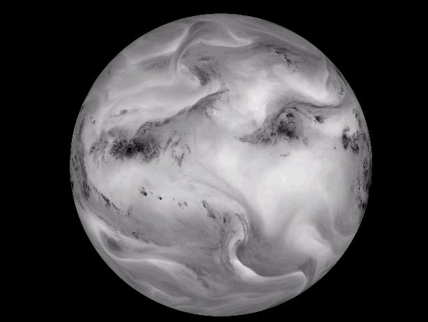 James Tyrwhitt-Drake made a timelapse of the Earth in infrared for about two months this winter. Tyrwhitt-Drake used images from the GOES 13 and GOES 15 <a href="http://goes.gsfc.nasa.gov/">satellites</a>.