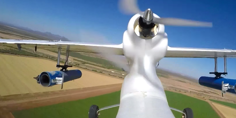 This Drone-Mounted Cannon Fires Irradiated Moths At Crops