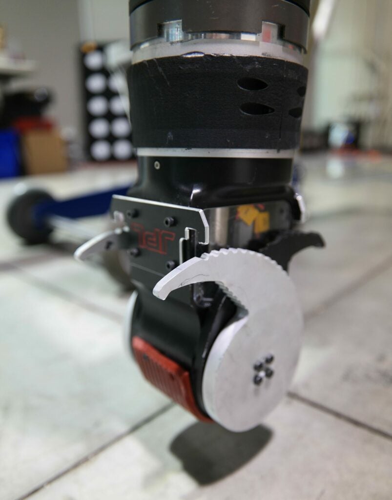Closeup of RoboSimian's Robot Claws