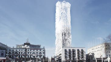 Concept Skyscraper Generates Its Own Energy, Looks Like A Toilet Brush