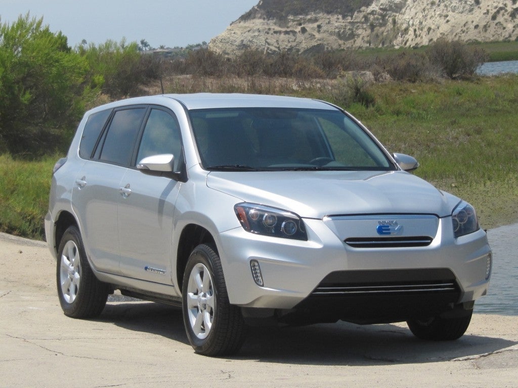 <em>41.8 kWh battery, 103 miles (EPA), 76 MPGe, 115 kW motor</em> The original <a href="http://www.greencarreports.com/news/ev">RAV4 EV</a> is still praised widely by its owners, and when used models appear for sale, they rarely remain unsold for long. The new car uses Tesla expertise, but unfortunately, sales will be restricted--the RAV4 EV is only a compliance car.