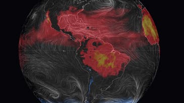 3-D Map Of Earth Shows Real-Time Weather