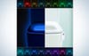 LumiLux Advanced 16-Color Motion Sensor LED Toilet Light