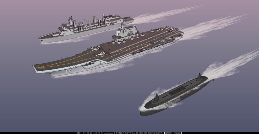 China arsenal submarine ship