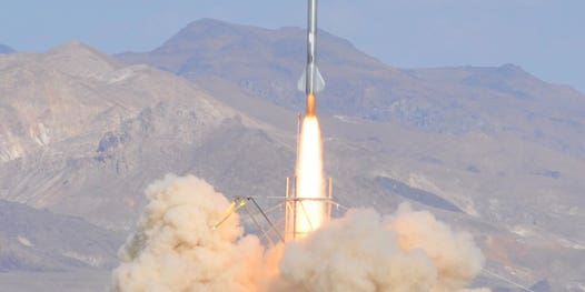 Video: A Homemade Rocket Soars 121,000 Feet in 92 Seconds