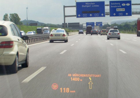 BMW Speed Limit Display