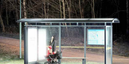 To Fight Winter Blahs, Sweden Offers Light Therapy At The Bus Stop
