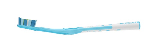 Whiten your teeth without having to use bleach or chemical-laden products that can cause sensitivity. Each bristle on this toothbrush is embedded with microscopic pellets of calcium carbonate, which gently buff off surface stains while you brush.<br />
<strong>From $3; <a href="http://reachbrand.com">reachbrand.com</a></strong>