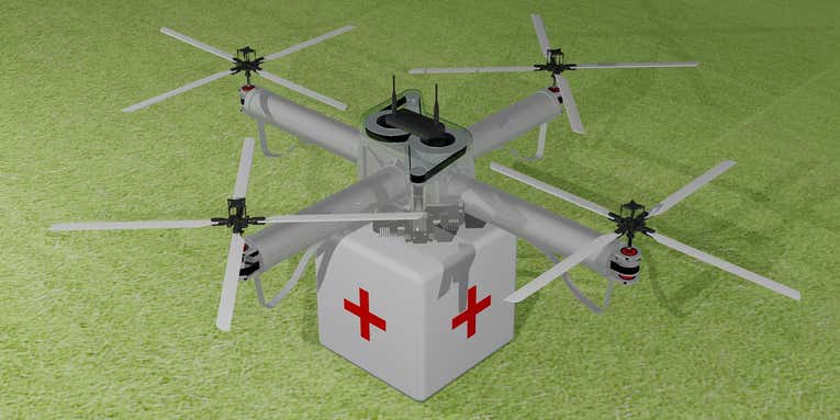 Students Kickstart A Do-Gooder Drone