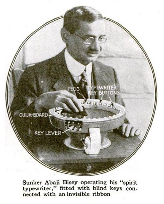 Ouija Board Typewriter: February 1921