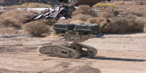 New Army Bot Blasts Land Mines With a 150-Foot Bomb-on-a-String