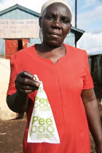 PeePoo Bags Sterilize and Compost Human Waste Where Toilets Are a Luxury