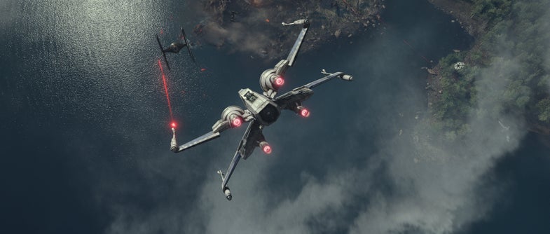 Star Wars: The Force Awakens battle still