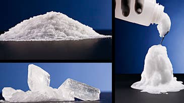 Gray Matter: Transform hand warmers to liquid ice sculptures