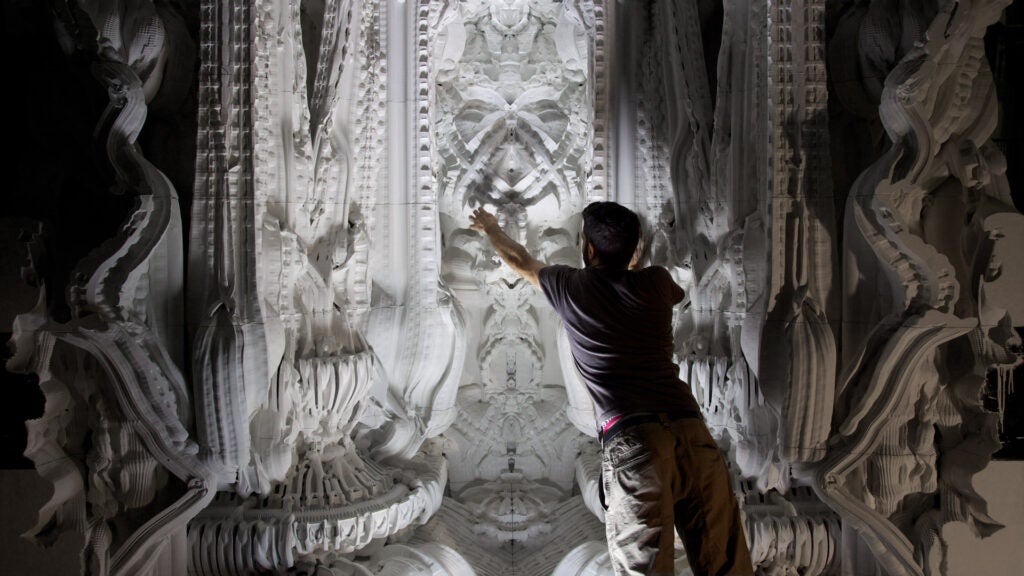 This Insanely Complex 3-D Printed Room Will Make Your Jaw Drop
