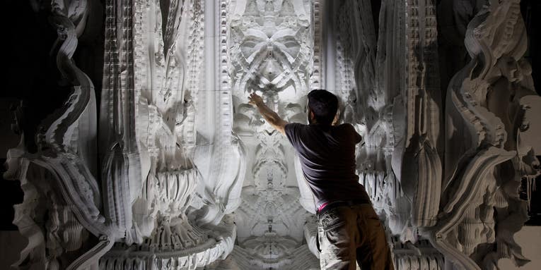 This Insanely Complex 3-D Printed Room Will Make Your Jaw Drop