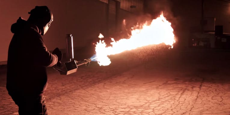 Personal Flamethrower Might Get Crowdfunding Approval