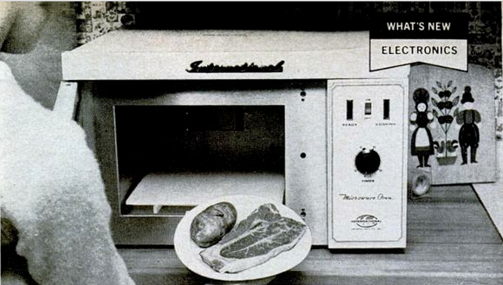 April 1968: Popular Science Tests the Brand-New Microwave Oven