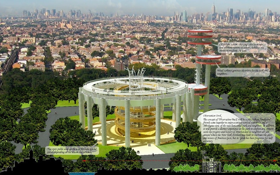 New York State Pavilion redesign project
