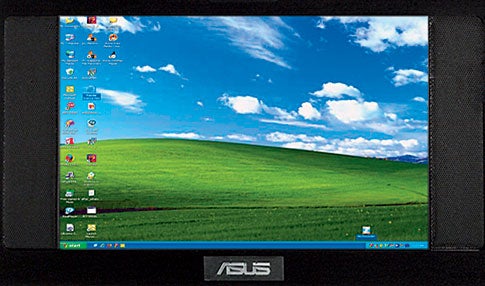 An Asus computer with the Windows operating system running on it.