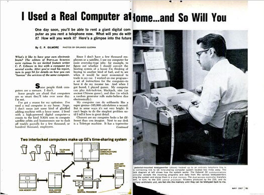 Time-Sharing on a Datanet-30: May 1967