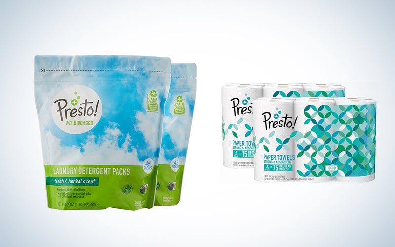 Presto spring cleaning supplies