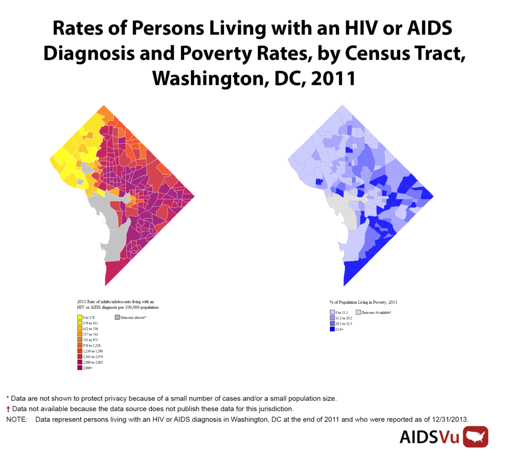 New Highly Detailed Maps Illustrate US HIV Epidemic