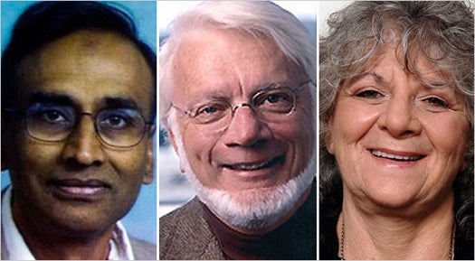 Chemists Win Nobel Prize For Atom-by-Atom Ribosome Map
