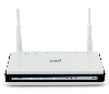 Connect a printer to this router's USB port to send documents to it from another room. Software on your computer streams files over Wi-Fi or Ethernet to the router, which converts the data to USB signals. <strong>$190</strong>