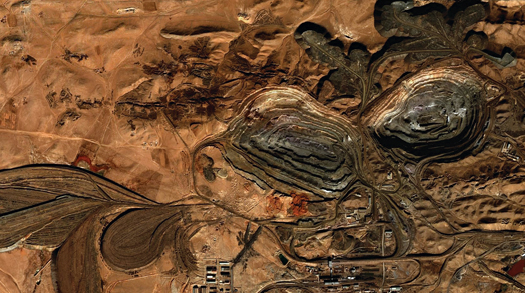 The Mountain Pass mine in sourtheastern California was the world's largest source of rare-earth elements until it closed in 2002. Now China's Bayan Obo mine [above], in Inner Mongolia, holds the title.