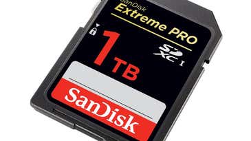 SanDisk Just Revealed a Monster 1-Terabyte SD Memory Card