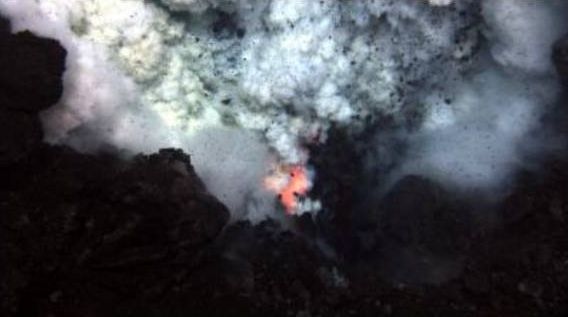 Video: Furious Eruption of Deepest Known Undersea Volcano