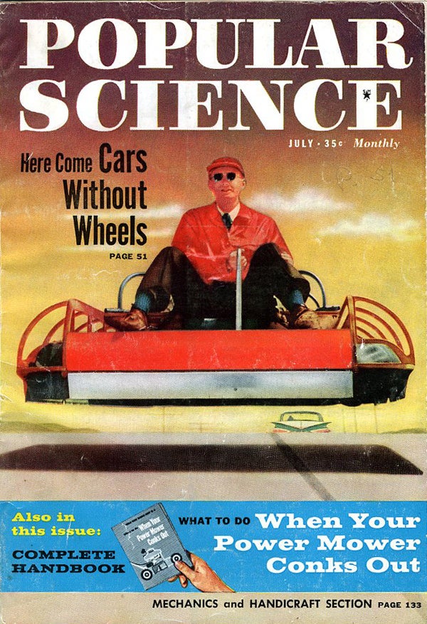 In the cover story, <em>PopSci</em> senior editor Martin Mann describes Bertelsen as a "lanky, sandy-haired physician-inventor-engineer" who "used his own money, the craftsmanship of his friends of neighbors, and whatever time was left over from delivering babies" to develop the Aeromobile 35B.