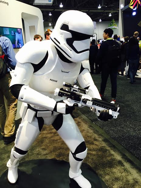 3D-printed Stormtrooper