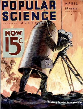 A steel-armored, mustachioed man dangling by an asbestos thread 800 feet into the mouth of an active volcano may sound like a scene written by Dante. For Arpad Kirner, writing in the April 1933 issue of Popular Science, it was the definition of scientific adventure. Kirner describes a hellish landscape in the bowels of Mt. Stromboli, a volcanic island off the coast of Sicily, in which the rocks are hot enough to boil water and the air reaches 150 degrees F. Kirner wore an asbestos suit and steel armor to protect himself from flying rocks, and spent three hours in the volcano, studying its "incandescent sea of liquid lava, agitated, boiling, shaken with convulsions." Other volcanologists have not been so lucky. On May 18, 1980, U.S. Geological Survey volcanologist David Johnston was camping on Coldwater Ridge, a few miles north of Mount St. Helens. Johnston had been studying the volcano since it began stirring in March, after a 123-year dormancy. At 8:32 a.m., he radioed the USGS base with his last words: "Vancouver, Vancouver, this is it!" The blast killed Johnston and 56 others. He was 30. Don't ever let anyone tell you rocks are boring.