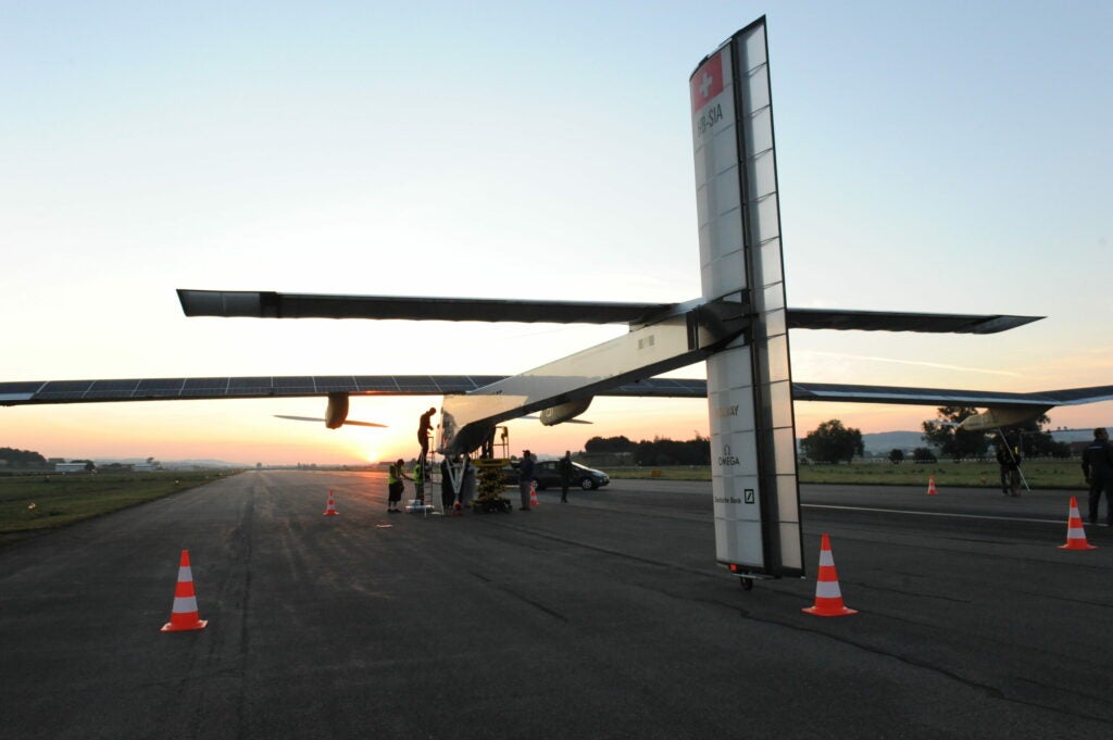 After seven years of testing, tweaking, and pushing the technological envelope, Solar Impulse HB-SIA finally hit its most critical milestone to date, completing a 26-hour flight that saw the solar-powered plane fly through the night. The carbon-fiber aircraft's 200-foot wingspan is covered in 10,748 solar cells that – aside from powering the plane – store excess power in batteries that enable the plane to operate even after sunset. The all-night flight is an important proof of concept for Solar Impulse, proving solar flight is viable even when the sun doesn't shine.