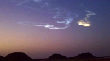 Asteroid Contrail
