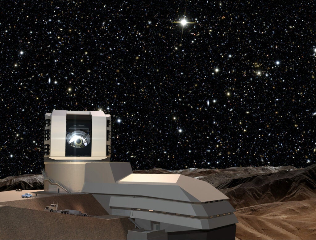 Large Synoptic Survey Telescope illustration