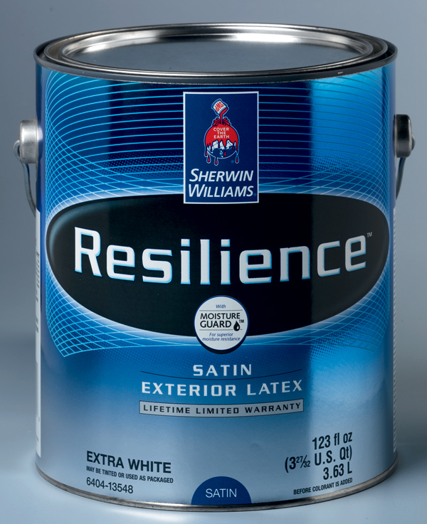 A sudden storm won't ruin a fresh coat of this paint. Part of the latex polymer cures twice as fast as regular paint, quickly producing a water-resistant finish. When the paint fully dries, it forms a durable shell. Sherwin-Williams Resilience $45 per gallon; <a href="https://sherwin-williams.com">sherwin-williams.com</a>