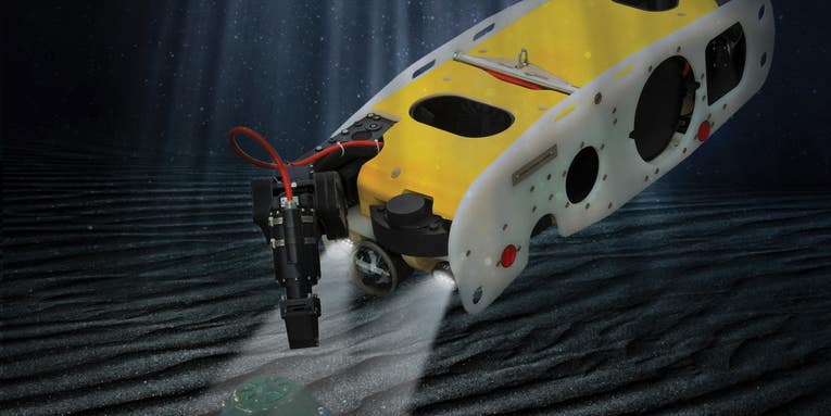 Saab’s Underwater Drone Will Hunt For Aquatic Explosives