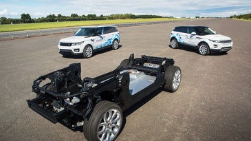 Jaguar Land Rover's Future Electric-Car, Efficiency Concepts Previewed