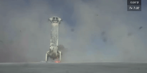 Blue Origin Rocket Booster Survives Test Launch, Defies Odds