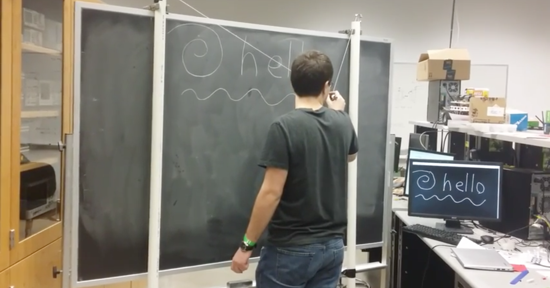 Build Your Own Interactive Chalkboard On The Cheap