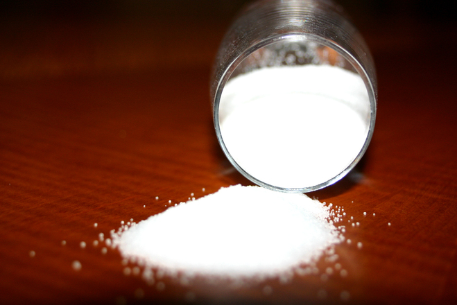 Salt might actually make you hungry, not thirsty
