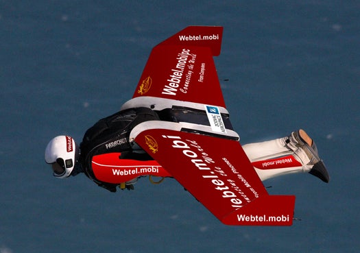 “Jet Man” Yves Rossy Attempts First Intercontinental Flight, Ditches Into Atlantic