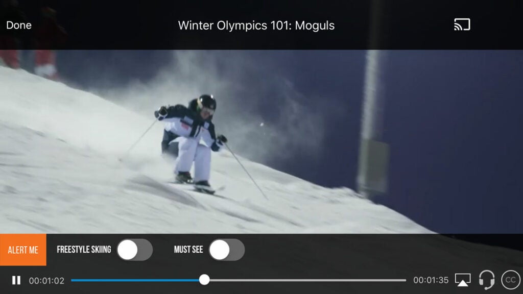 NBC Sports App Olympics